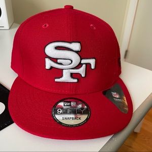 Authentic New Era NFL SF Snapback Hat